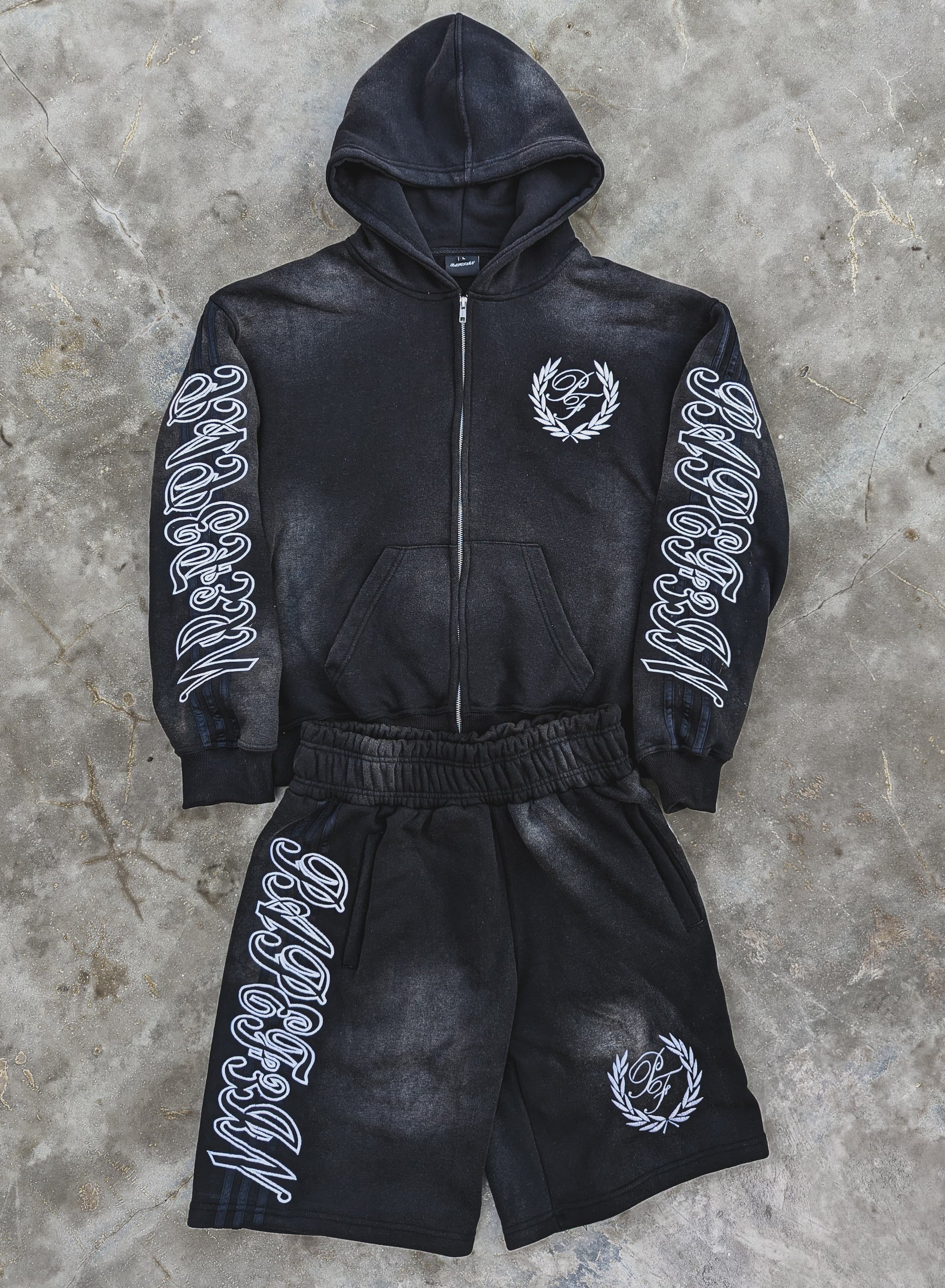 Black Dirty Swag Set