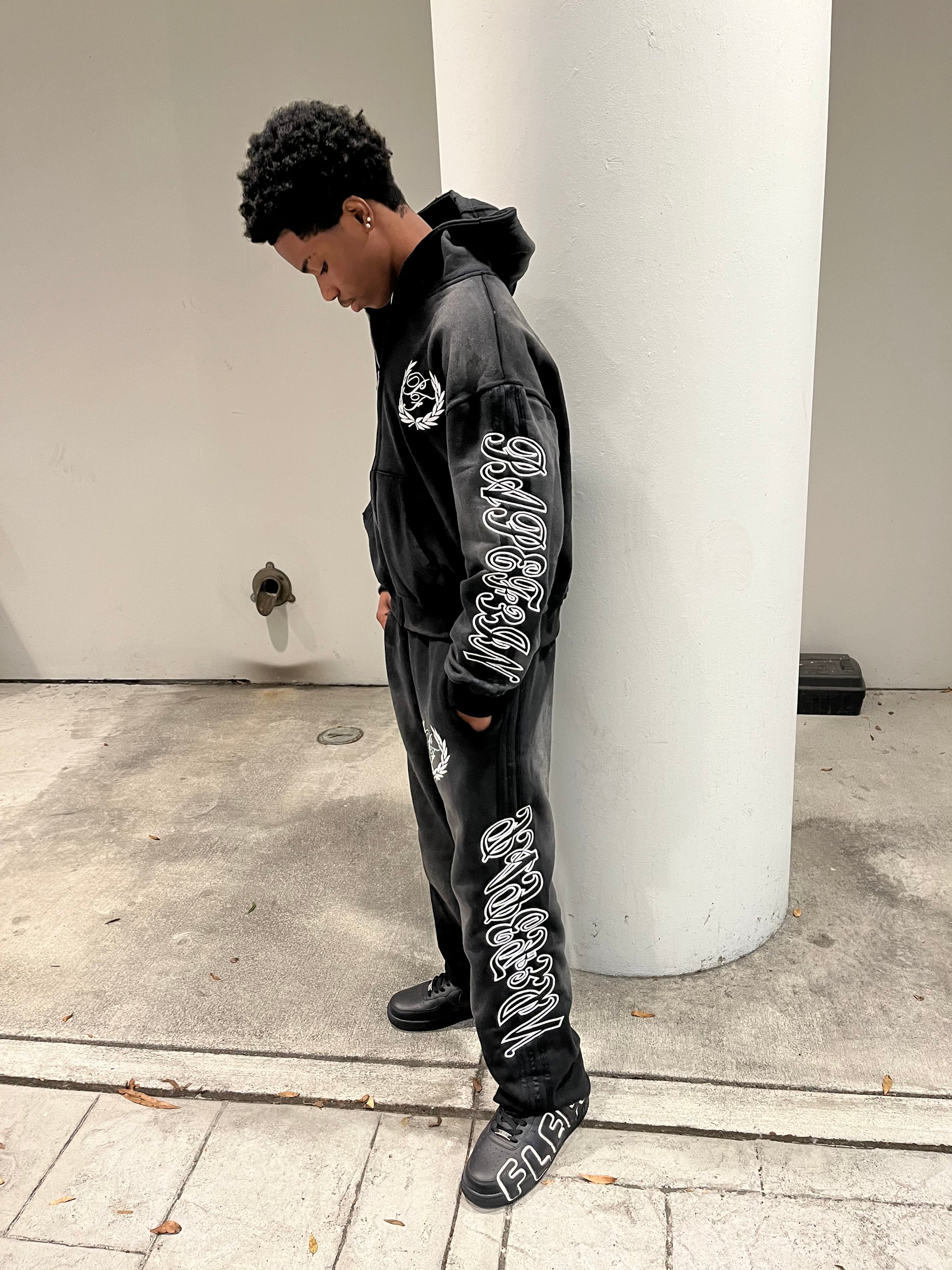 Black Dirty Swag Set