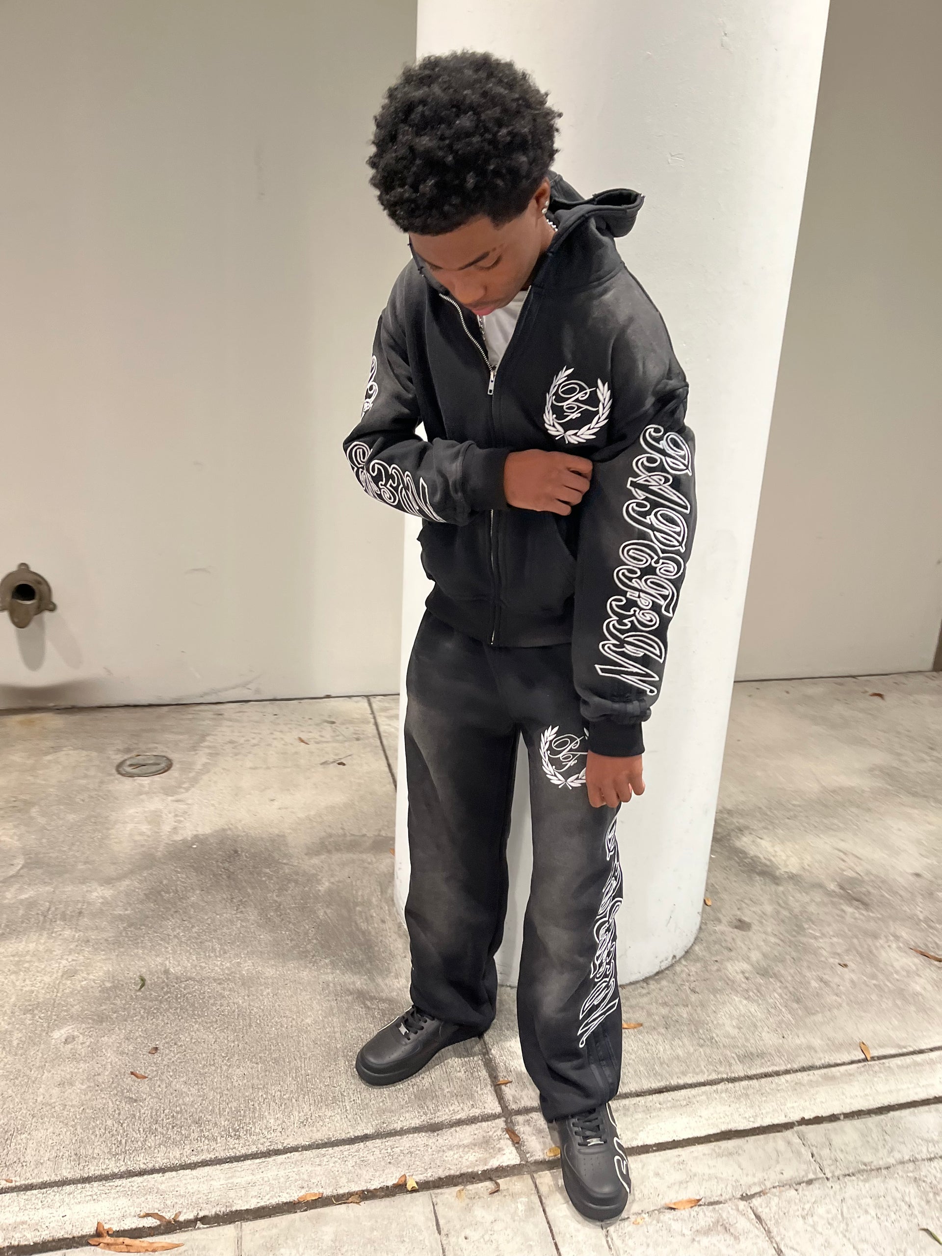 Black Dirty Swag Set