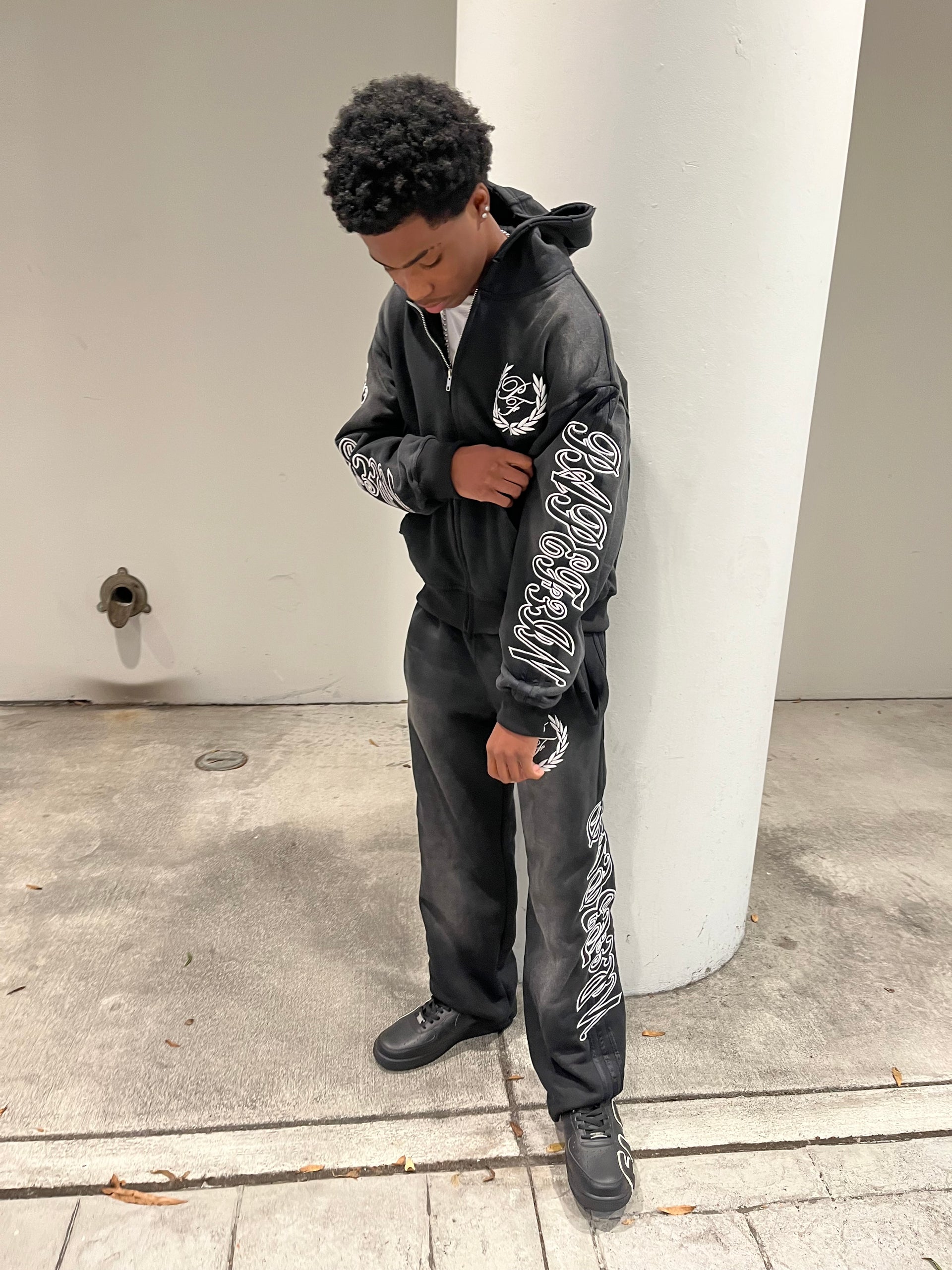 Black Dirty Swag Sweats